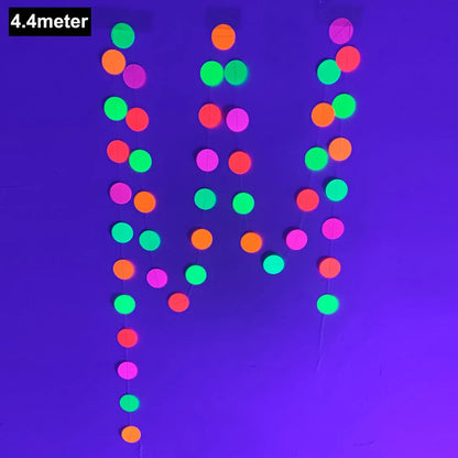 UV Glow Party Accessories Set – Neon Hat, Glasses, Bracelet, Necklace & Gloves for Birthday, Wedding & Festival Dress-Up Decor