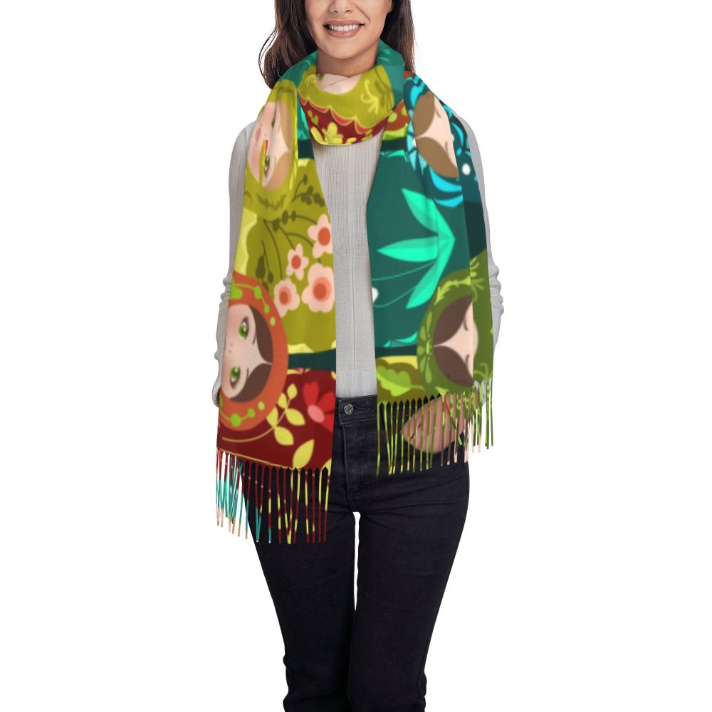 Matryoshka Doll Shawls