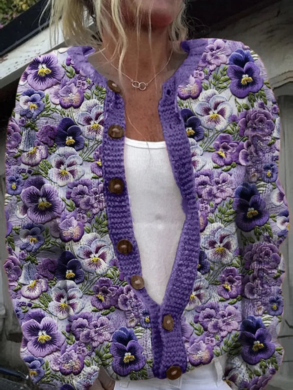 Vintage-Inspired Women's Button-Down Cardigan Selection