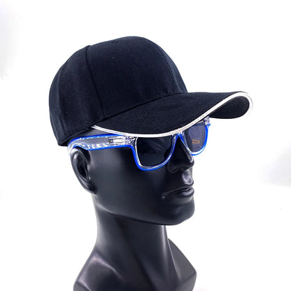 LED Light-Up Baseball Cap – Adjustable Glowing Hat for Parties, Night Runs & More!