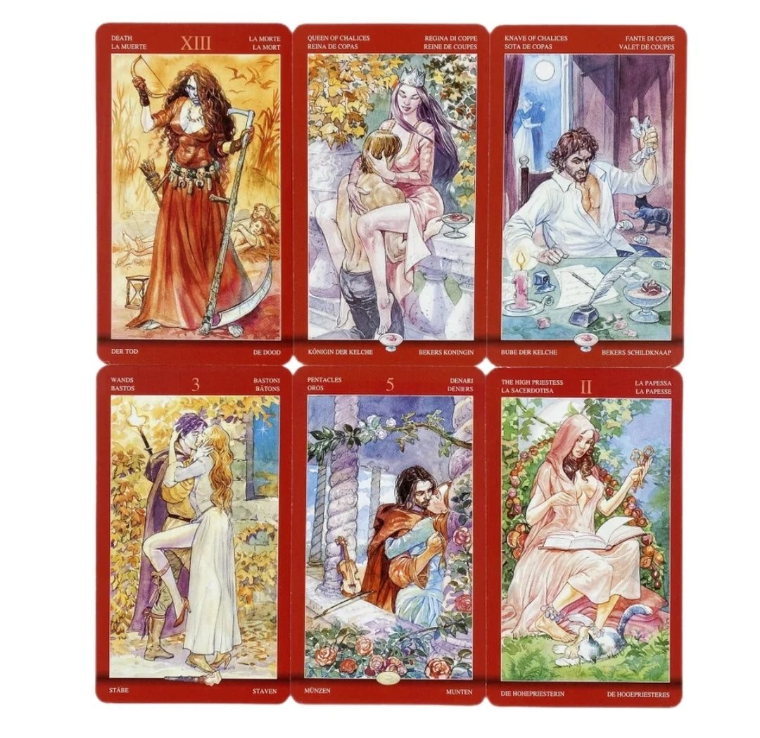 Tarot of Sexual Magic Tarot Cards - ALOE WINGS STORE