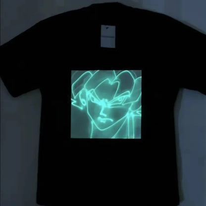 Glow-in-the-Dark DIY Drawing T-Shirt – Customize with Fluorescent Fun