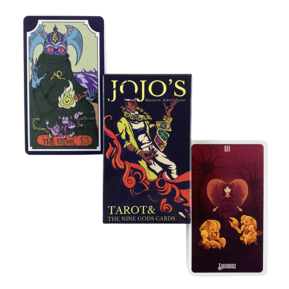 Jojo's Bizarre Adventure Tarot Cards (84 cards) - ALOE WINGS STORE