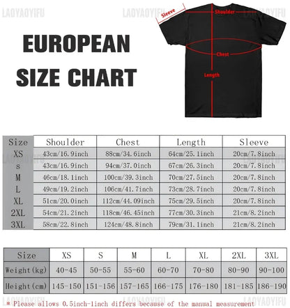 Size Chart cotton t-shirt with colourful sugar skull dachshund print for Day of the Dead or Halloween