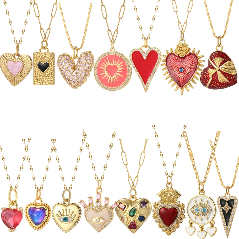 Love Pendant Necklace SELECTION - ALOE WINGS STORE