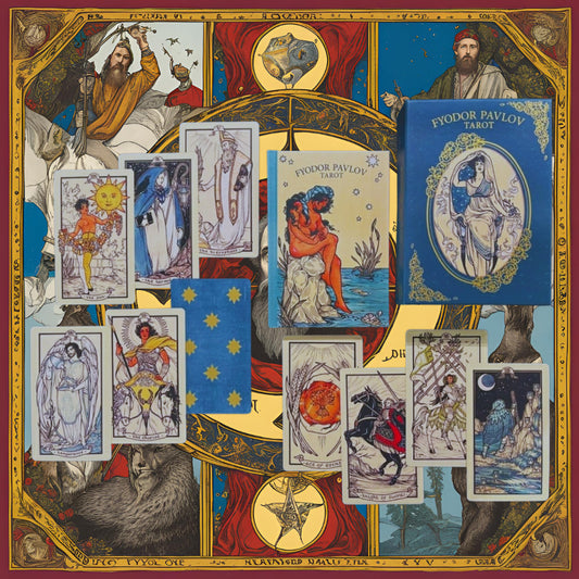 Fyodor Pavlov Tarot with Guidebook - ALOE WINGS STORE