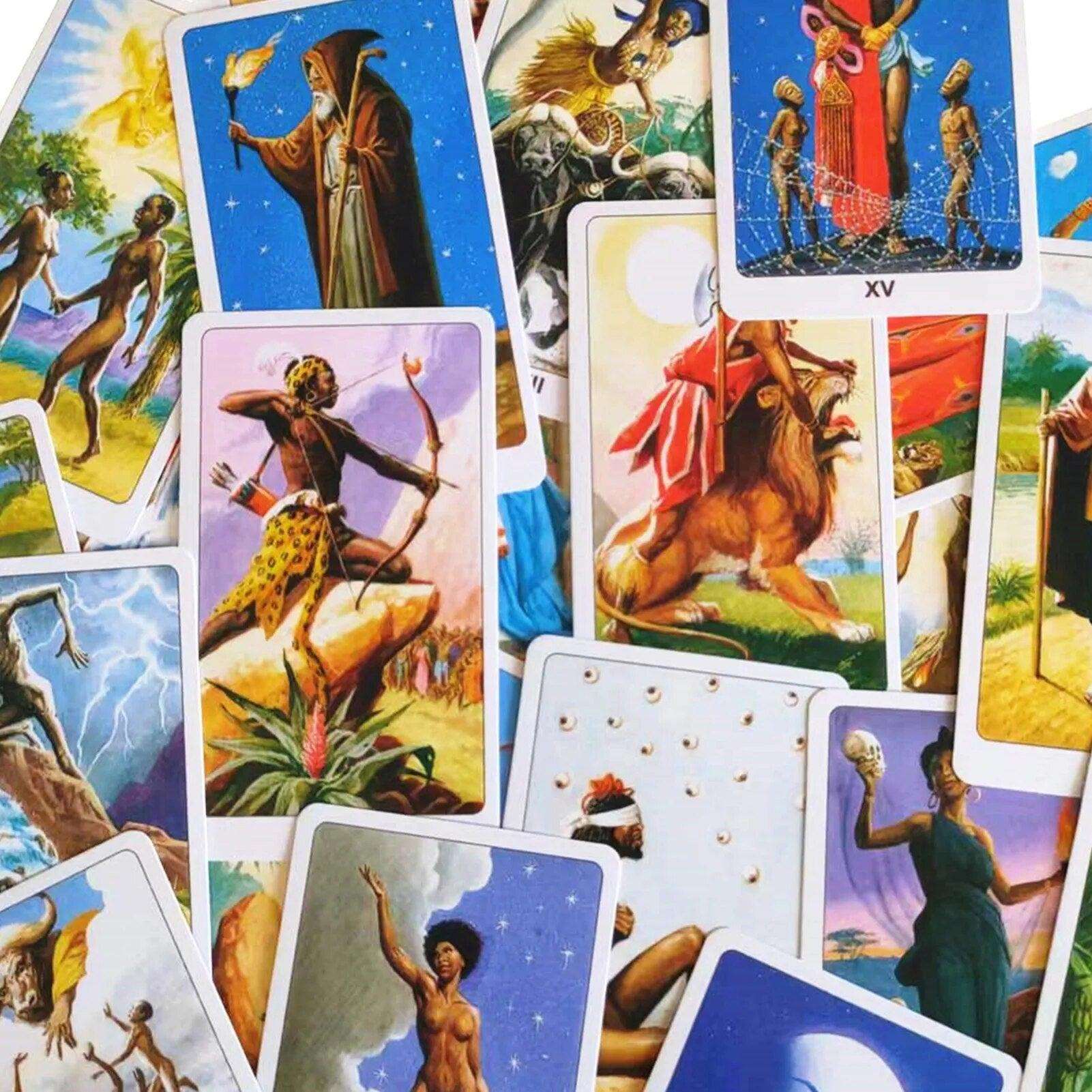 African American Tarot Cards by Lo Scarabeo - ALOE WINGS STORE