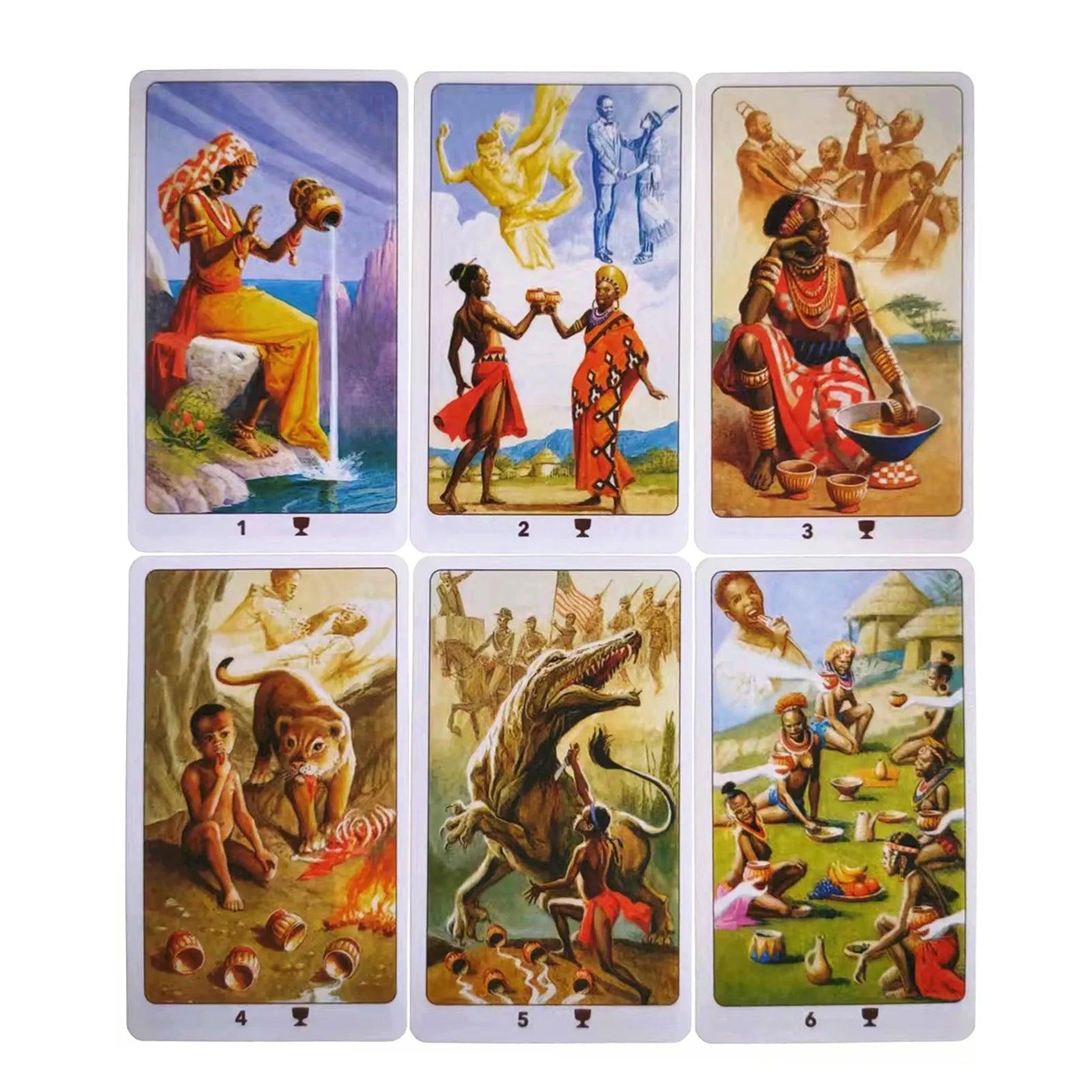 African American Tarot Cards by Lo Scarabeo - ALOE WINGS STORE