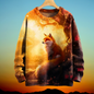 Funky Animals Casual Unisex Sweaters [SELECTION] - ALOE WINGS STORE