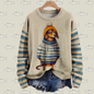 Funky Animals Casual Unisex Sweaters [SELECTION] - ALOE WINGS STORE