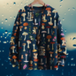 Funky Animals Casual Unisex Sweaters [SELECTION] - ALOE WINGS STORE
