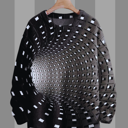 Unisex 3D Optical Illusion Sweaters – Stylish & Unique Selection - ALOE WINGS STORE