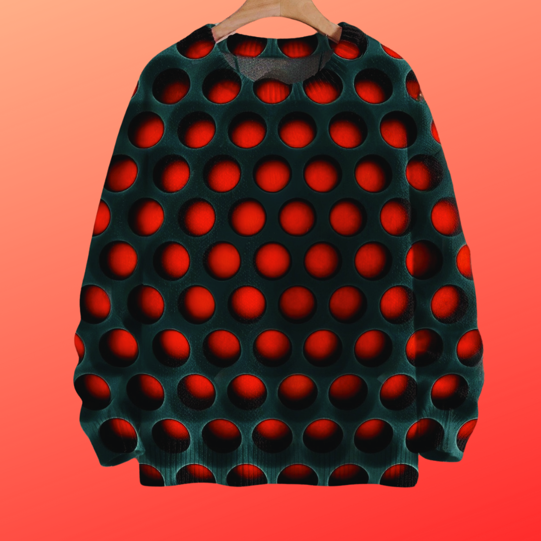 Unisex 3D Optical Illusion Sweaters – Stylish & Unique Selection - ALOE WINGS STORE