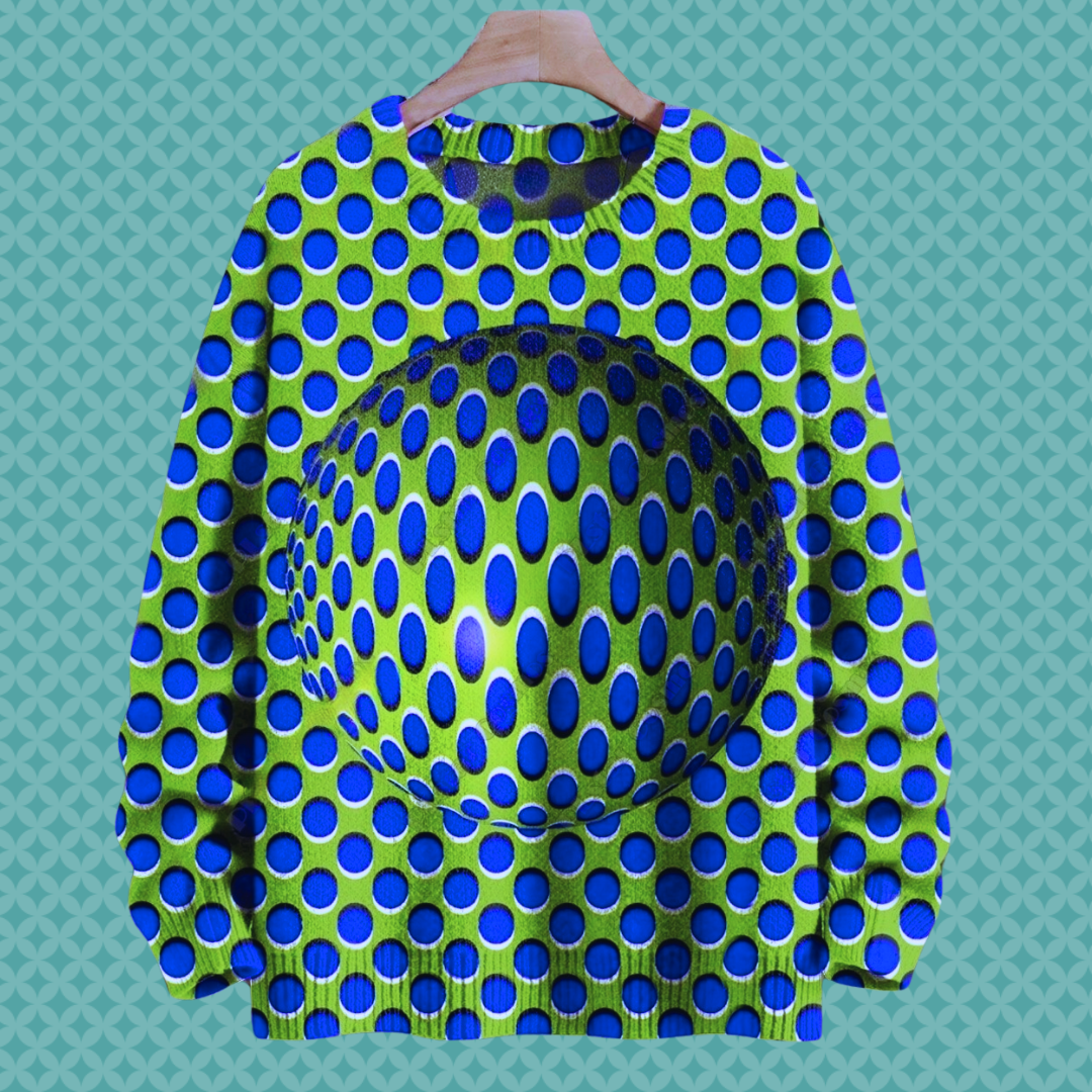 Unisex 3D Optical Illusion Sweaters – Stylish & Unique Selection - ALOE WINGS STORE