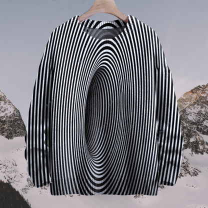 Unisex 3D Optical Illusion Sweaters – Stylish & Unique Selection - ALOE WINGS STORE