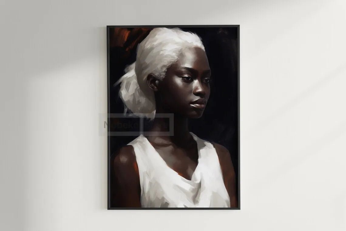 African  Ethnic Portrait Wall Art 1 [SELECTION] - ALOE WINGS STORE