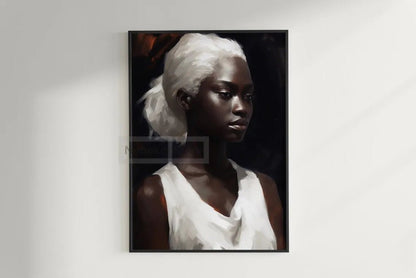 African  Ethnic Portrait Wall Art 1 [SELECTION] - ALOE WINGS STORE