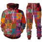 Ethnic Patterns 3D Print Tracksuit – Stylish Unisex Hoodie & Trousers Set [SELECTION] - ALOE WINGS STORE