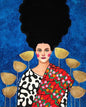 African influenced Female Fashion Portrait Wall Hanging [SELECTION] - ALOE WINGS STORE