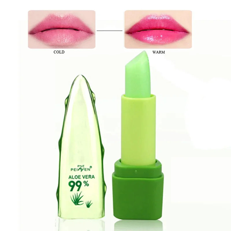 Temperature-Sensitive Lip Gloss with Aloe Vera - ALOE WINGS STORE