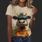 Funny Animal Animation Casual T-Shirts (S-3XL) - ALOE WINGS STORE