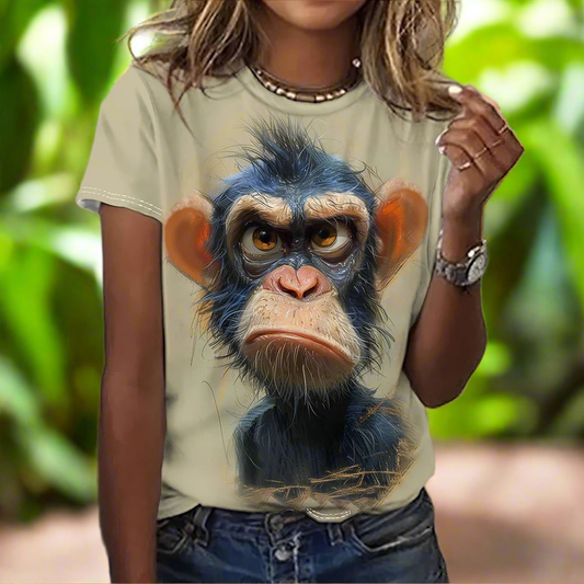 Funny Animal Animation Casual T-Shirts (S-3XL) - ALOE WINGS STORE