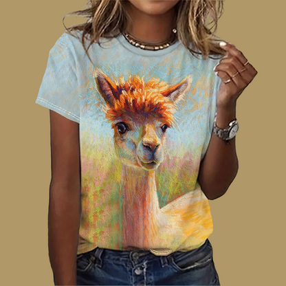 Funny Animal Animation Casual T-Shirts (S-3XL) - ALOE WINGS STORE