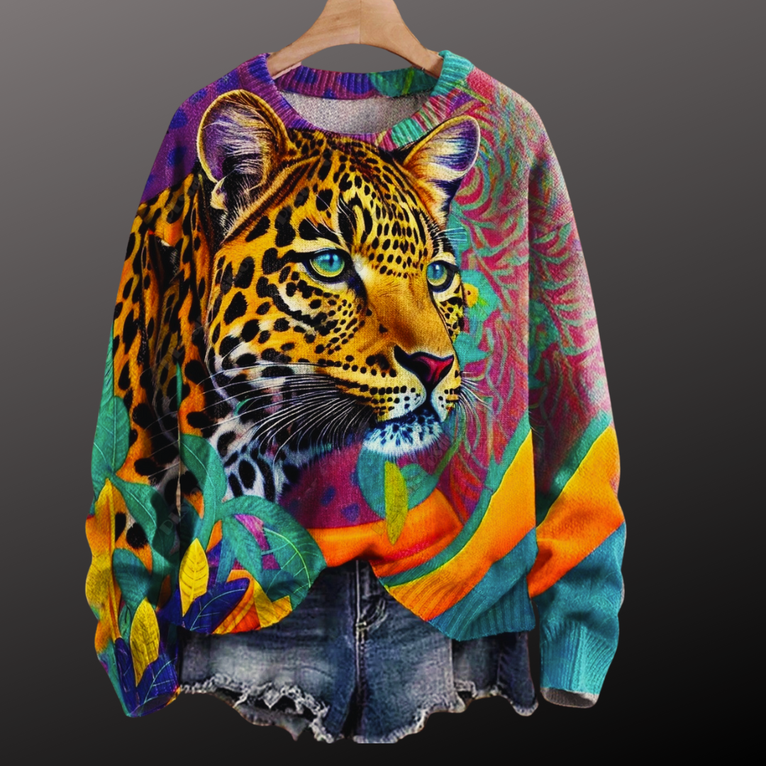 Stylish Wild Animals Casual Sweaters [SELECTION] - ALOE WINGS STORE