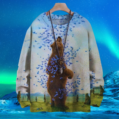 Stylish Wild Animals Casual Sweaters [SELECTION] - ALOE WINGS STORE