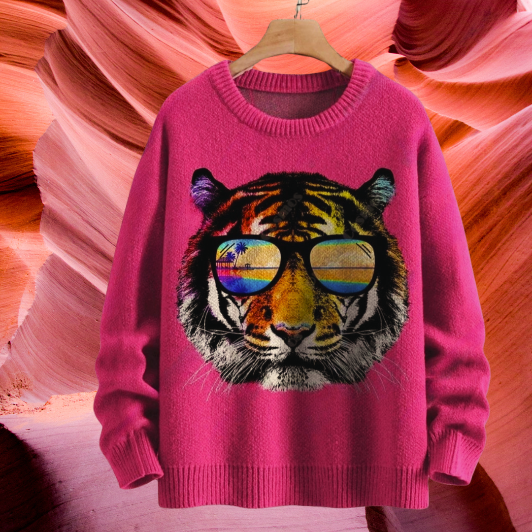 Stylish Wild Animals Casual Sweaters [SELECTION] - ALOE WINGS STORE