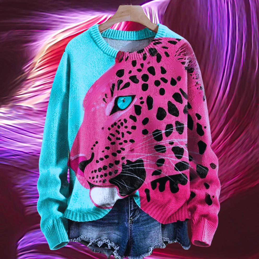 Stylish Wild Animals Casual Sweaters [SELECTION] - ALOE WINGS STORE