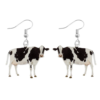 Animal-Themed Dangle Drop Earrings – Rabbit, Parrot, Bird, Frog, Butterfly & Other Animal Designs - ALOE WINGS STORE