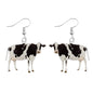 Animal-Themed Dangle Drop Earrings – Rabbit, Parrot, Bird, Frog, Butterfly & Other Animal Designs - ALOE WINGS STORE