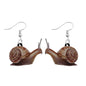 Animal-Themed Dangle Drop Earrings – Rabbit, Parrot, Bird, Frog, Butterfly & Other Animal Designs - ALOE WINGS STORE