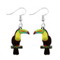 Animal-Themed Dangle Drop Earrings – Rabbit, Parrot, Bird, Frog, Butterfly & Other Animal Designs - ALOE WINGS STORE