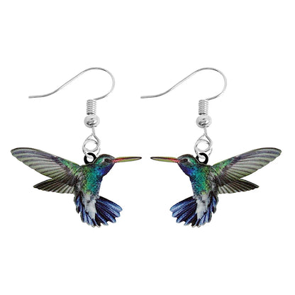 Animal-Themed Dangle Drop Earrings – Rabbit, Parrot, Bird, Frog, Butterfly & Other Animal Designs - ALOE WINGS STORE