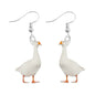 Animal-Themed Dangle Drop Earrings – Rabbit, Parrot, Bird, Frog, Butterfly & Other Animal Designs - ALOE WINGS STORE