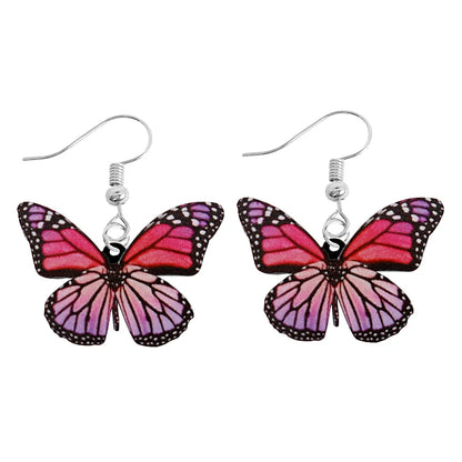 Animal-Themed Dangle Drop Earrings – Rabbit, Parrot, Bird, Frog, Butterfly & Other Animal Designs - ALOE WINGS STORE