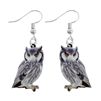 Animal-Themed Dangle Drop Earrings – Rabbit, Parrot, Bird, Frog, Butterfly & Other Animal Designs - ALOE WINGS STORE