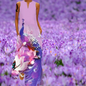 Elegant Women's Sleeveless 3D Fishes & Peacock Print Vintage Maxi Dress with Pockets – Summer & Spring Collection - ALOE WINGS STORE