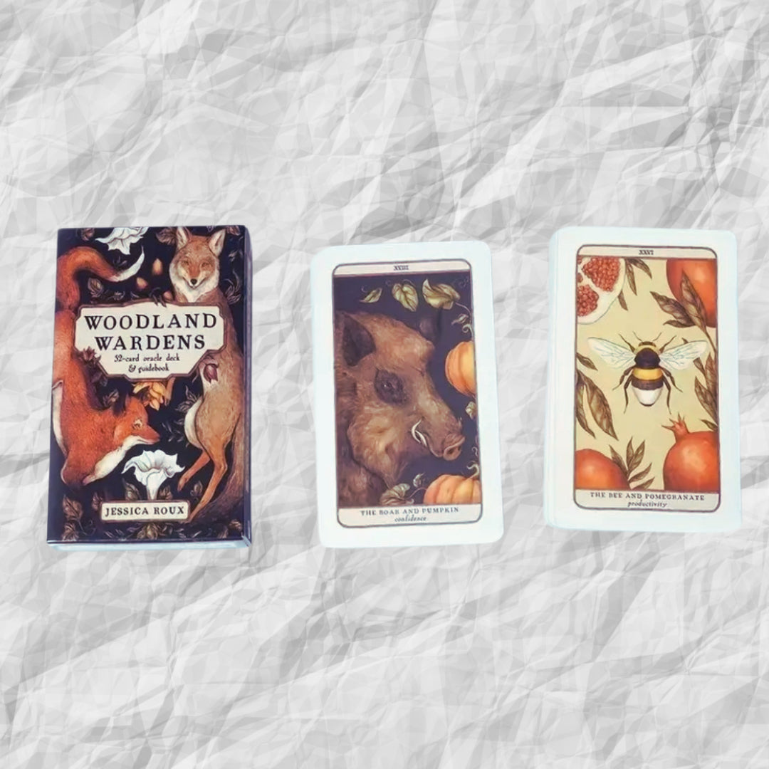The Woodlands Warden Oracle Deck by Jessica Roux with Guidebook - ALOE WINGS STORE