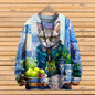 Art Nouveau Animal Sweater [SELECTION] - Ltd Time Only! - ALOE WINGS STORE