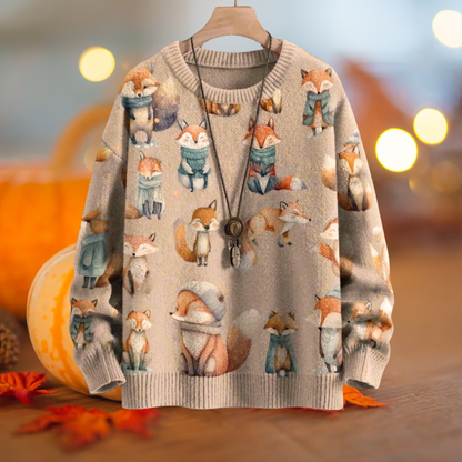Comical Animal Sweater [SELECTION] - Ltd Time Only! - ALOE WINGS STORE