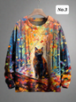 Stylish Cats & Dogs Animals Sweater  SELECTION (Includes Plus Sizes) - Ltd Time Only! - ALOE WINGS STORE
