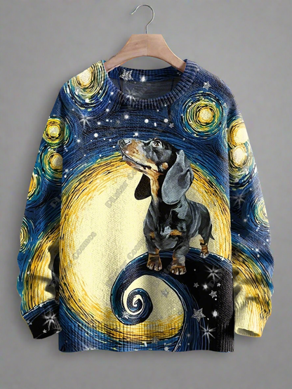 Stylish Cats & Dogs Animals Sweater  SELECTION (Includes Plus Sizes) - Ltd Time Only! - ALOE WINGS STORE