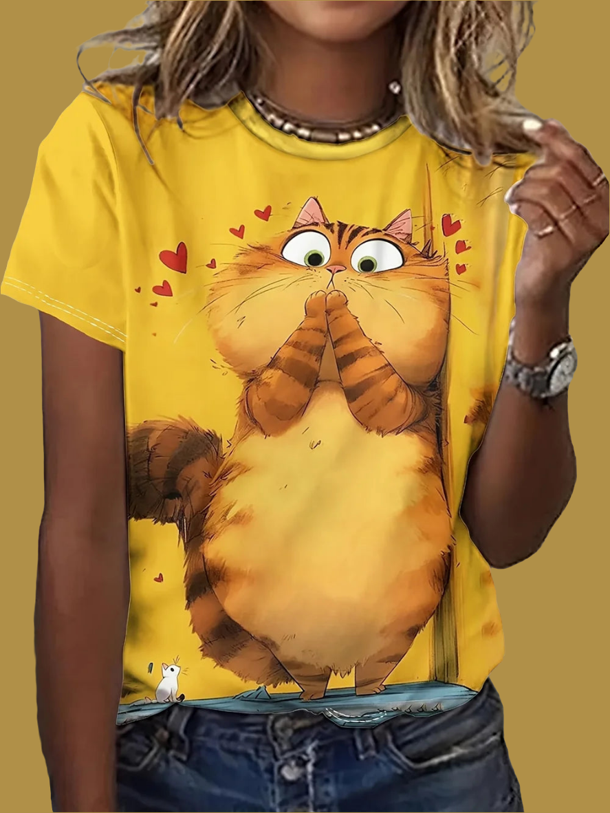 1.Ultra-Modern Stylish Unisex Animal T-Shirts (S-2XL) - ALOE WINGS STORE