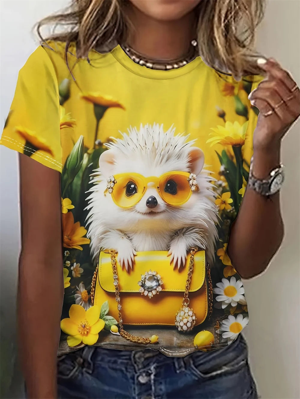 3.Ultra-Modern Stylish Animals T-Shirts (S-2XL) - ALOE WINGS STORE