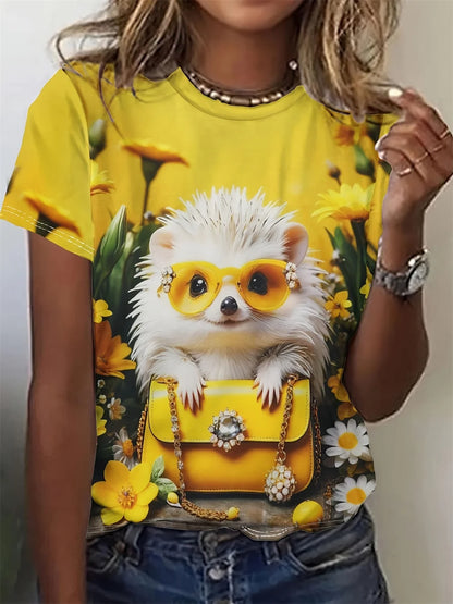 3.Ultra-Modern Stylish Animals T-Shirts (S-2XL) - ALOE WINGS STORE