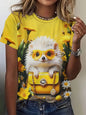 3.Ultra-Modern Stylish Animals T-Shirts (S-2XL) - ALOE WINGS STORE