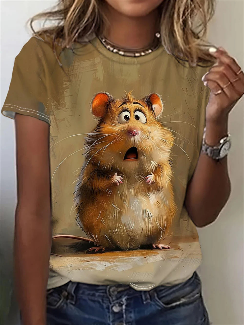 3.Ultra-Modern Stylish Animals T-Shirts (S-2XL) - ALOE WINGS STORE